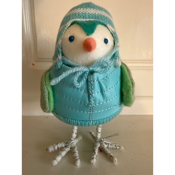 Christmas Bird NIEVA Featherly Friends Winter Spritz Figure Wondershop 2018 - Picture 6 of 7